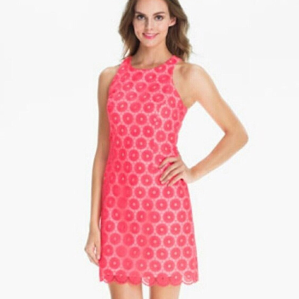 Lilly Pulitzer Fiesta Pink Pearl Dress